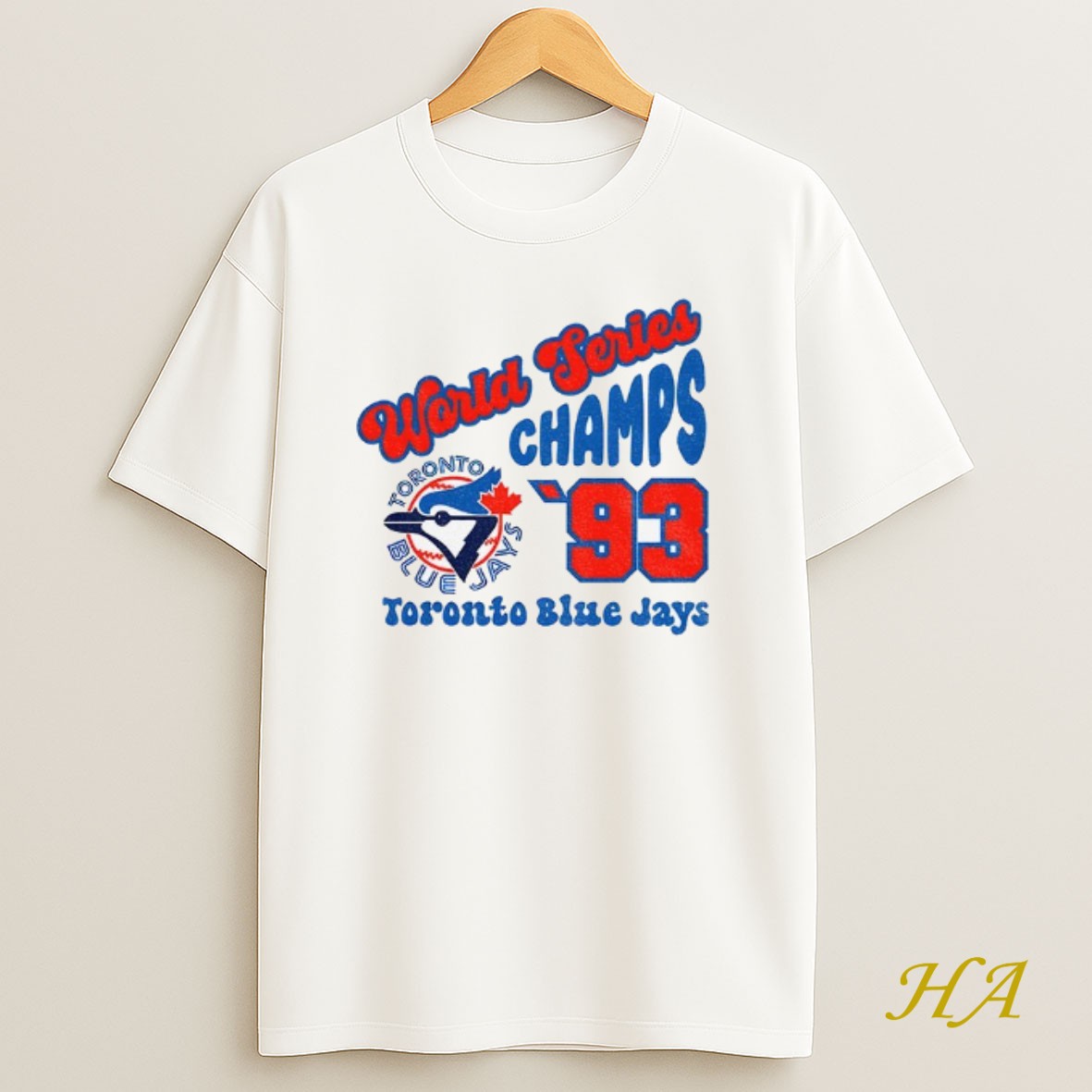 Official Toronto Blue Jays World Series Champs 1993 Vintage Shirt