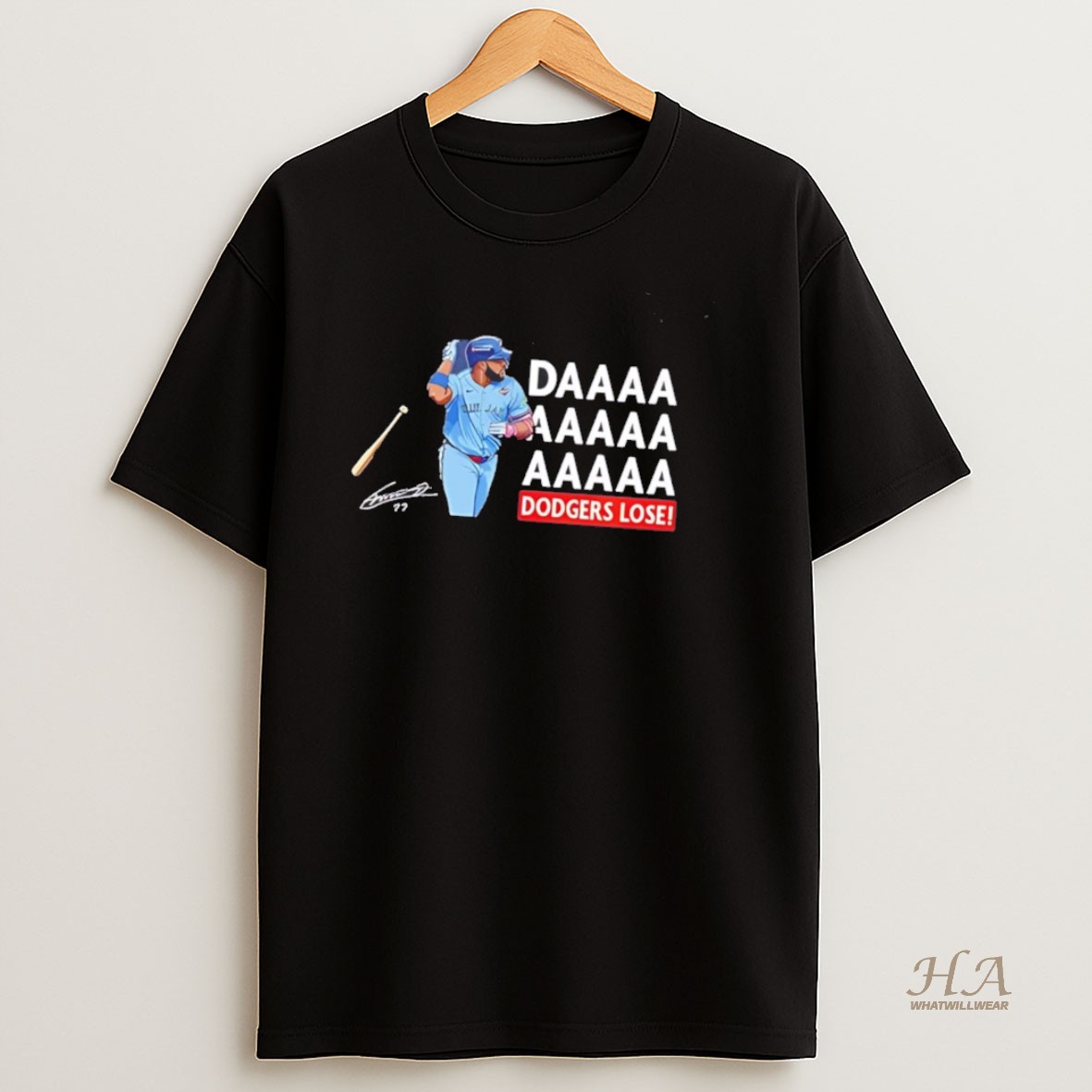 Official Toronto Blue Jays Da La Dodgers Lose Shirt