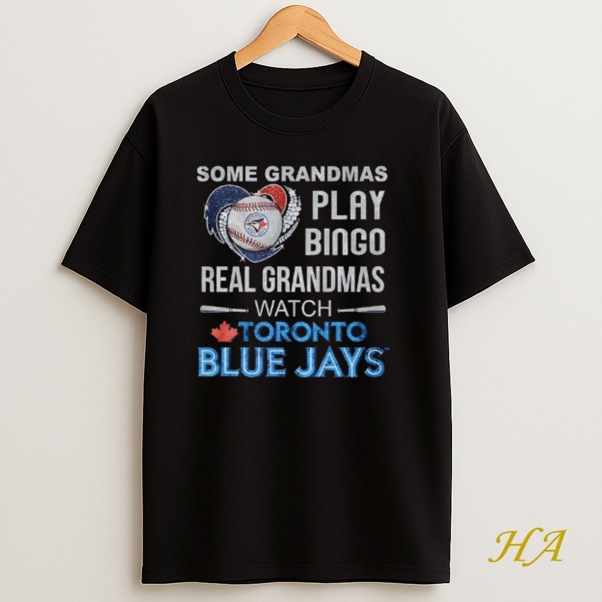 Official Toronto Blue Jays Some Grandmas Play Bingo Real Grandmas Watch Mlb T Shirt