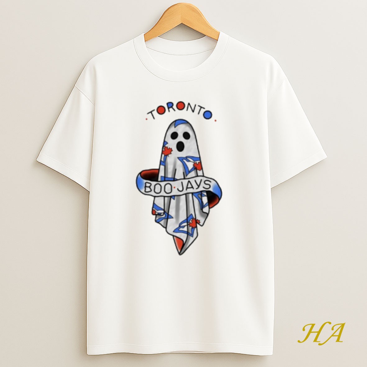 Official Toronto Boo Jays Ghost Parody Logo Shirt