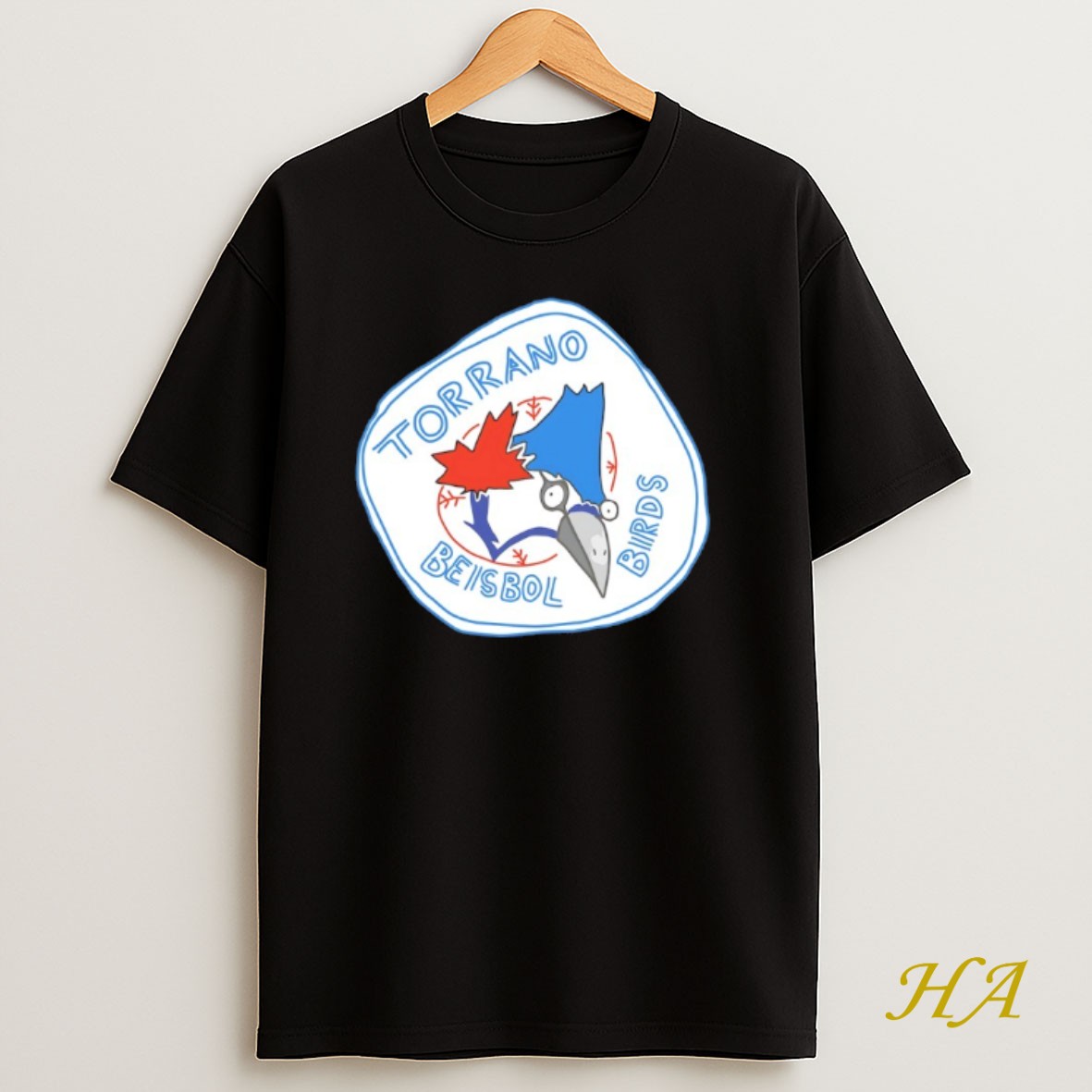 Official Torrano Beisbol Birds Toronto Blue Jays Parody Logo Shirt