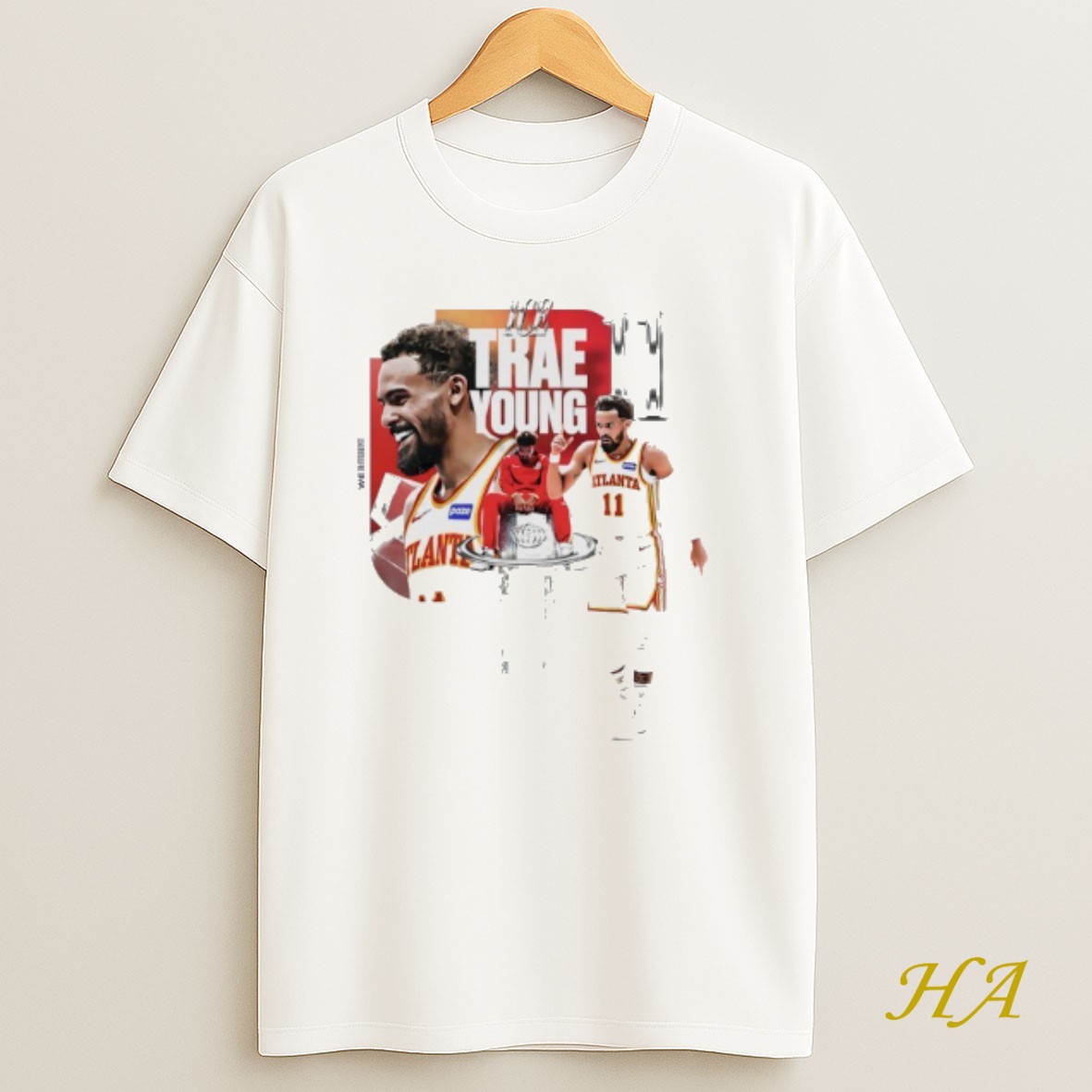 Official Trae Young 11 Atlanta Hawks Basketball Player Graphic Shirt