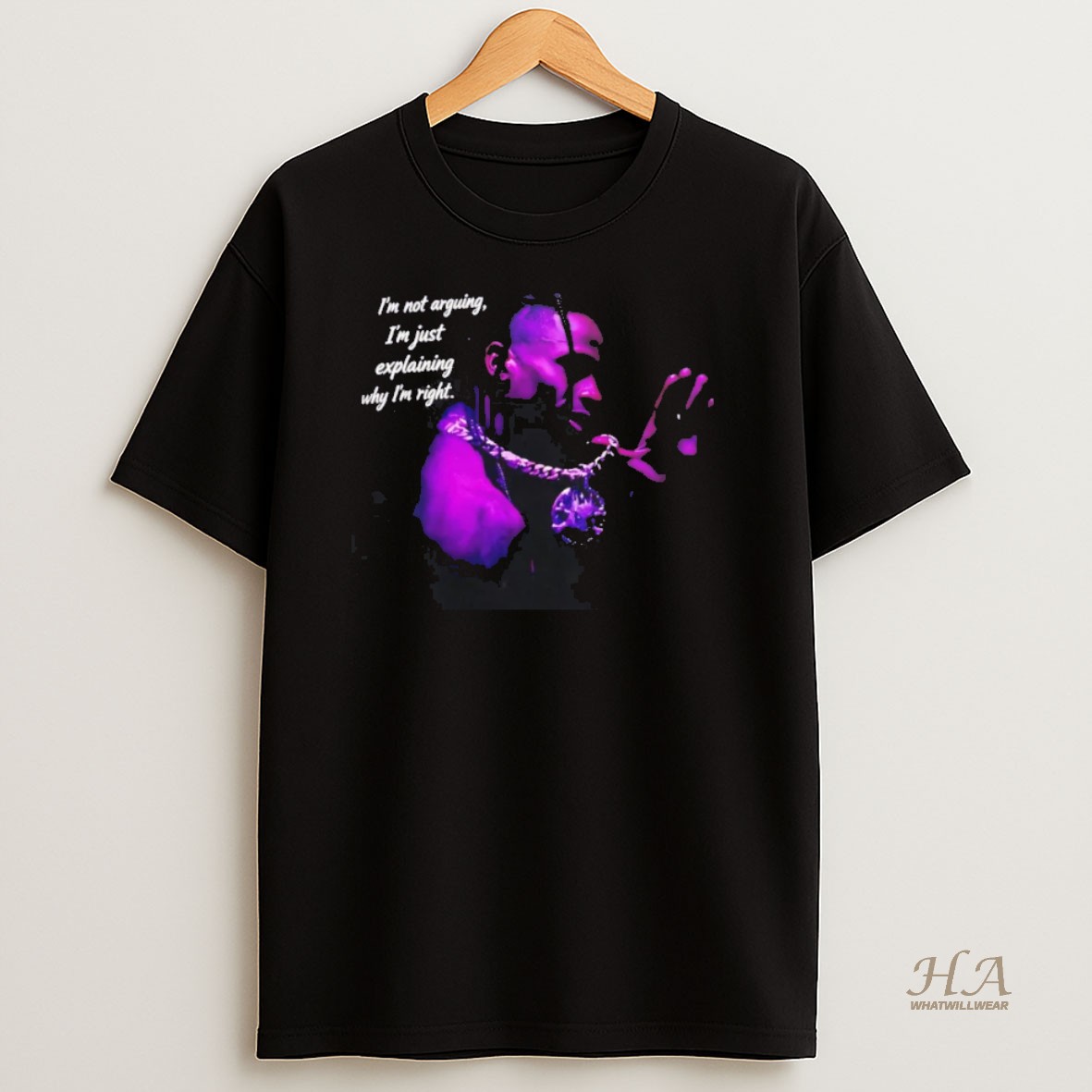 Official Travis Scott Im Not Arguing Im Just Explaining Why Im Right Shirt