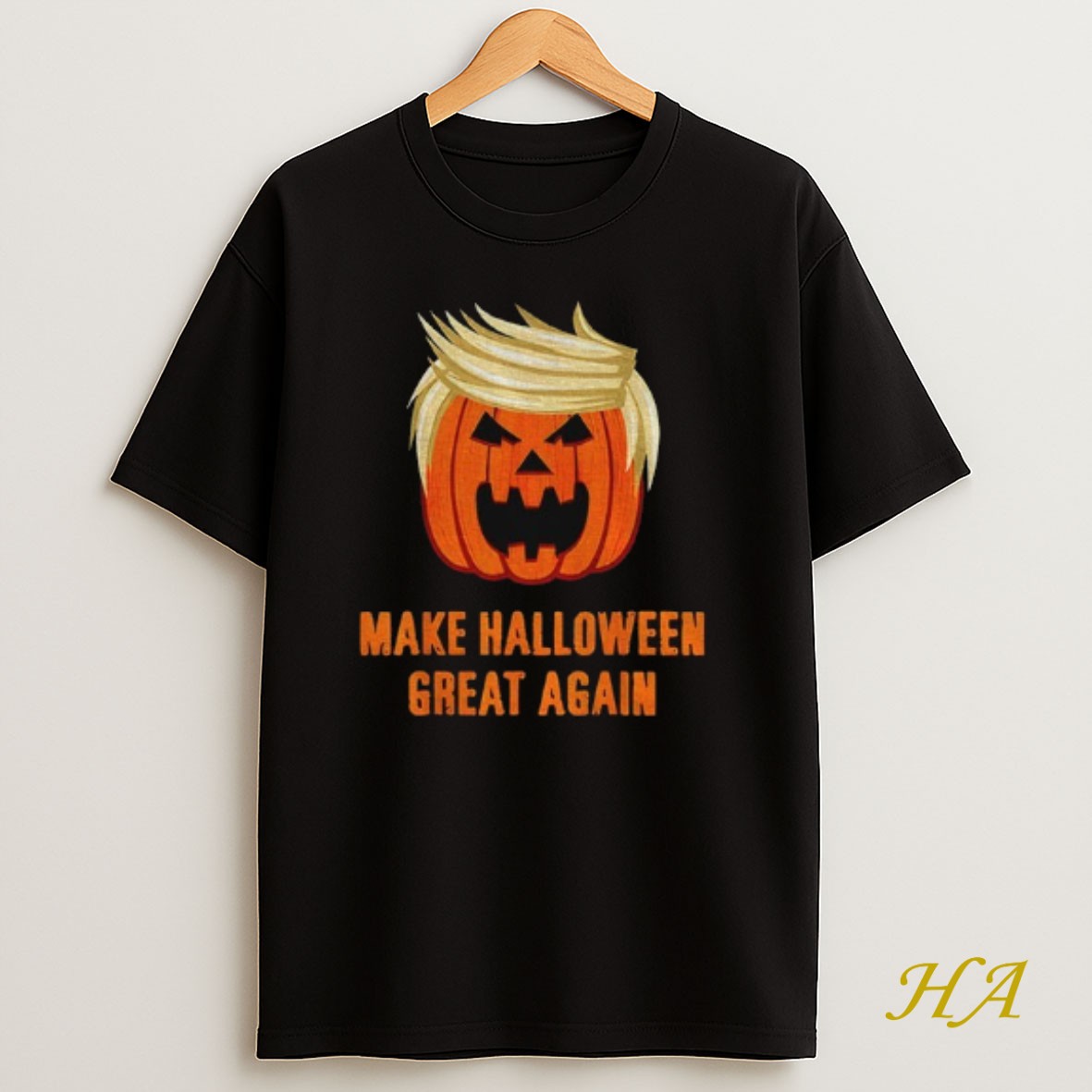 Official Trump Pumpkin Make Halloween Great Again Meme Shirt