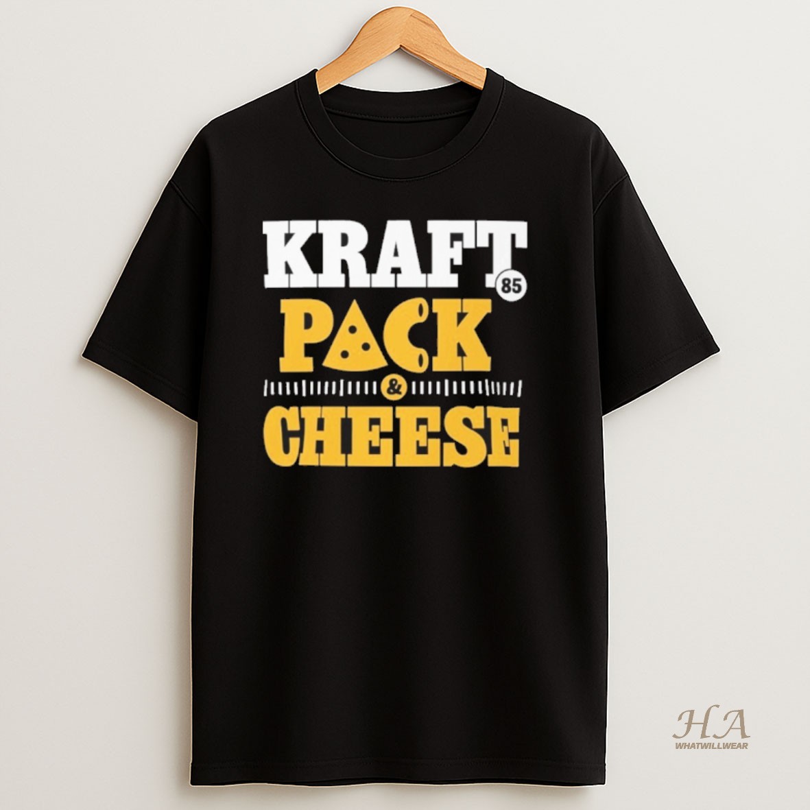 Official Tucker Kraft 85 Tight End Pack And Cheese T Shirt
