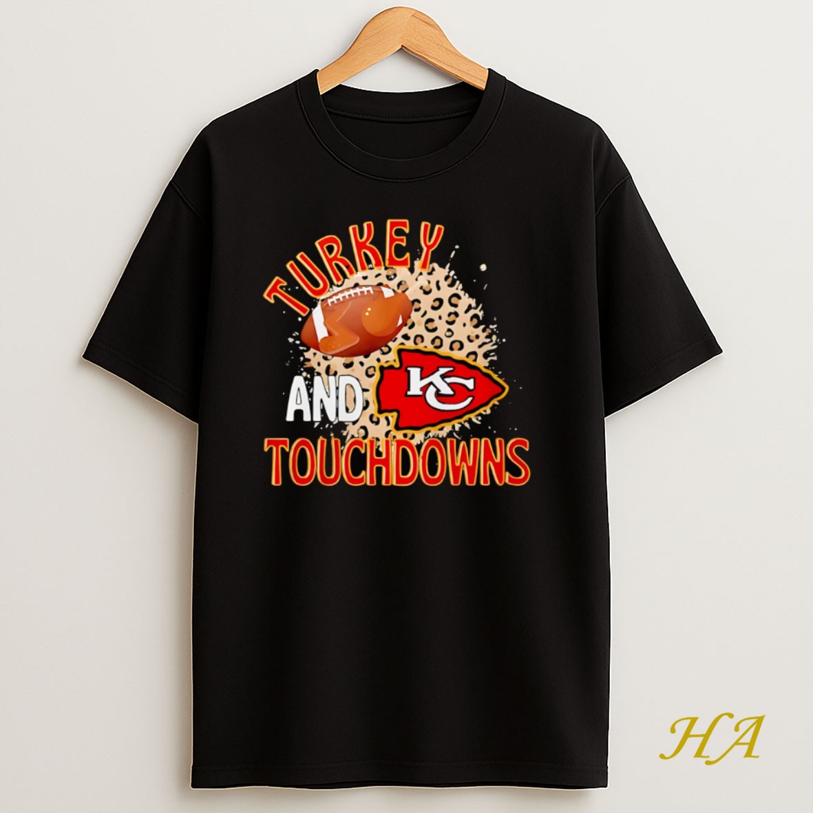 Official Turkey And Touchdowns Kansas City Chiefs T Shirt