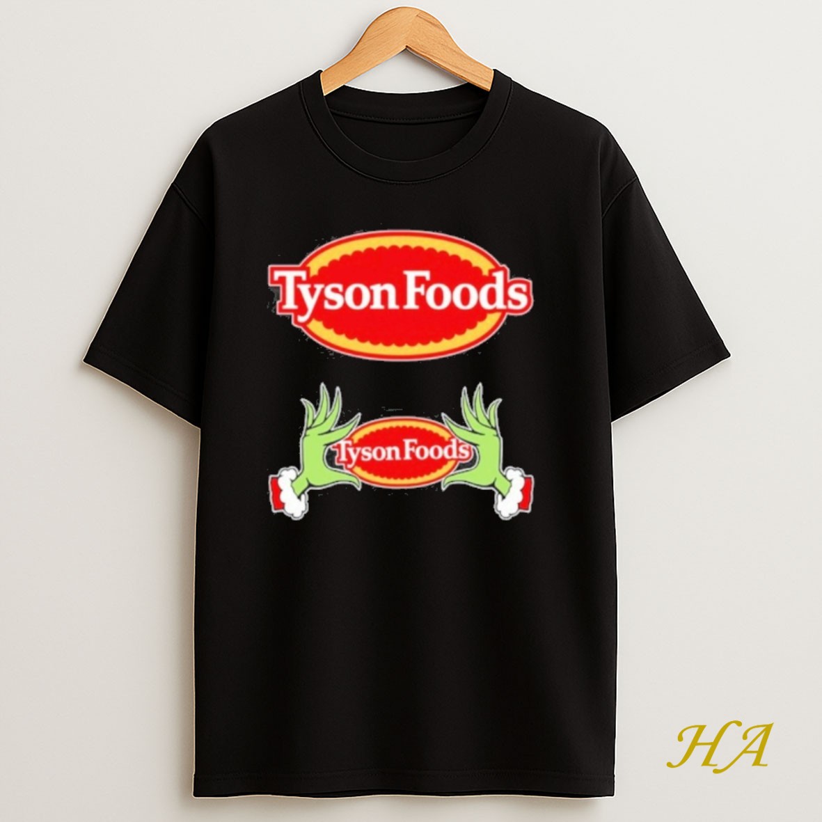 Official Tyson Foods Grinch Hand Shirt