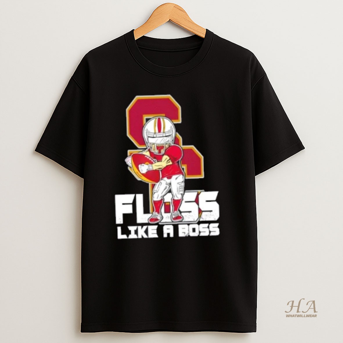 Official Usc Trojans Football Floss Like A Boss Shirt
