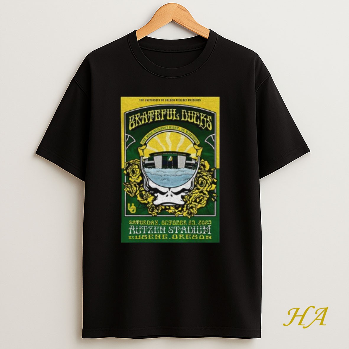 Official University Of Oregon Grateful Ducks Shirt
