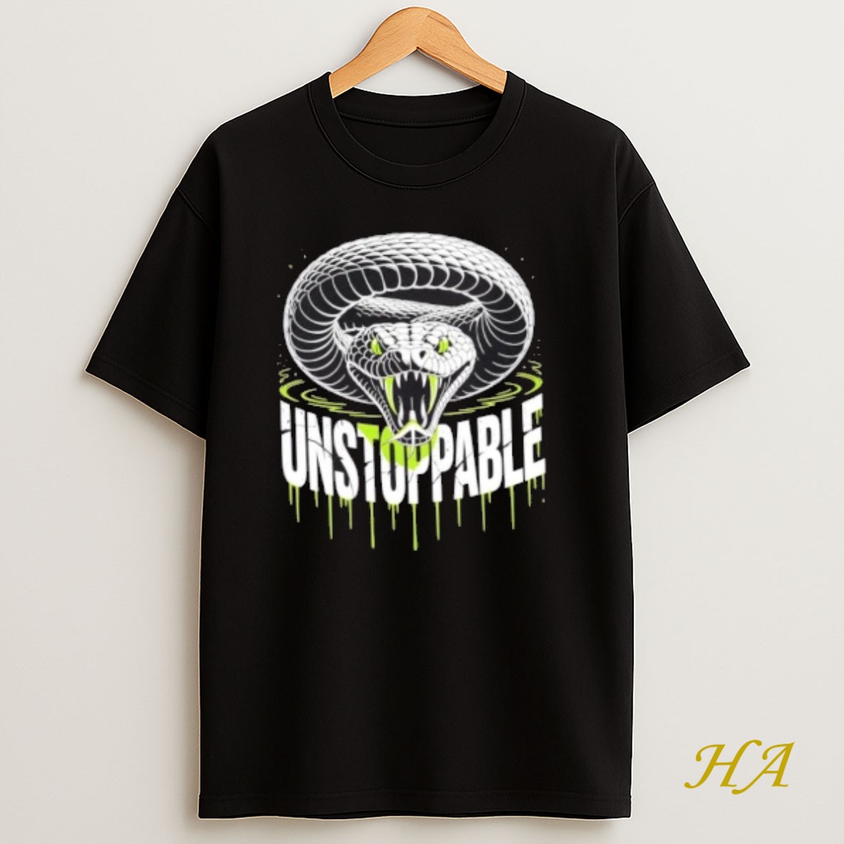 Official Unstoppable Snake Power And Strength Design T Shirt