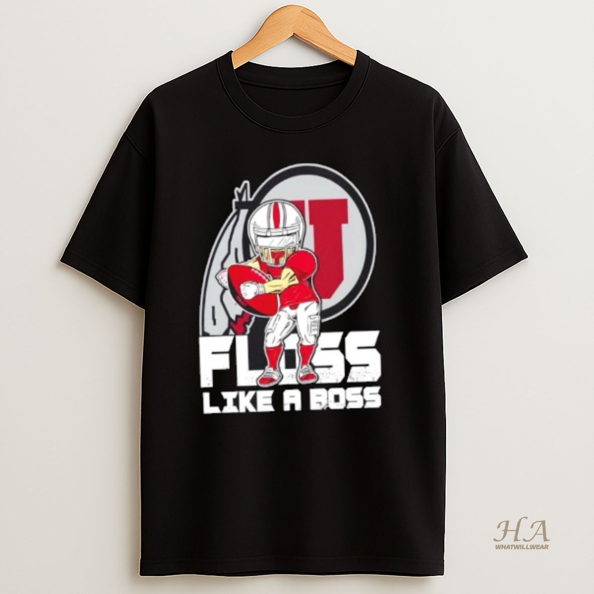 Official Utah Utes Football Floss Like A Boss Shirt