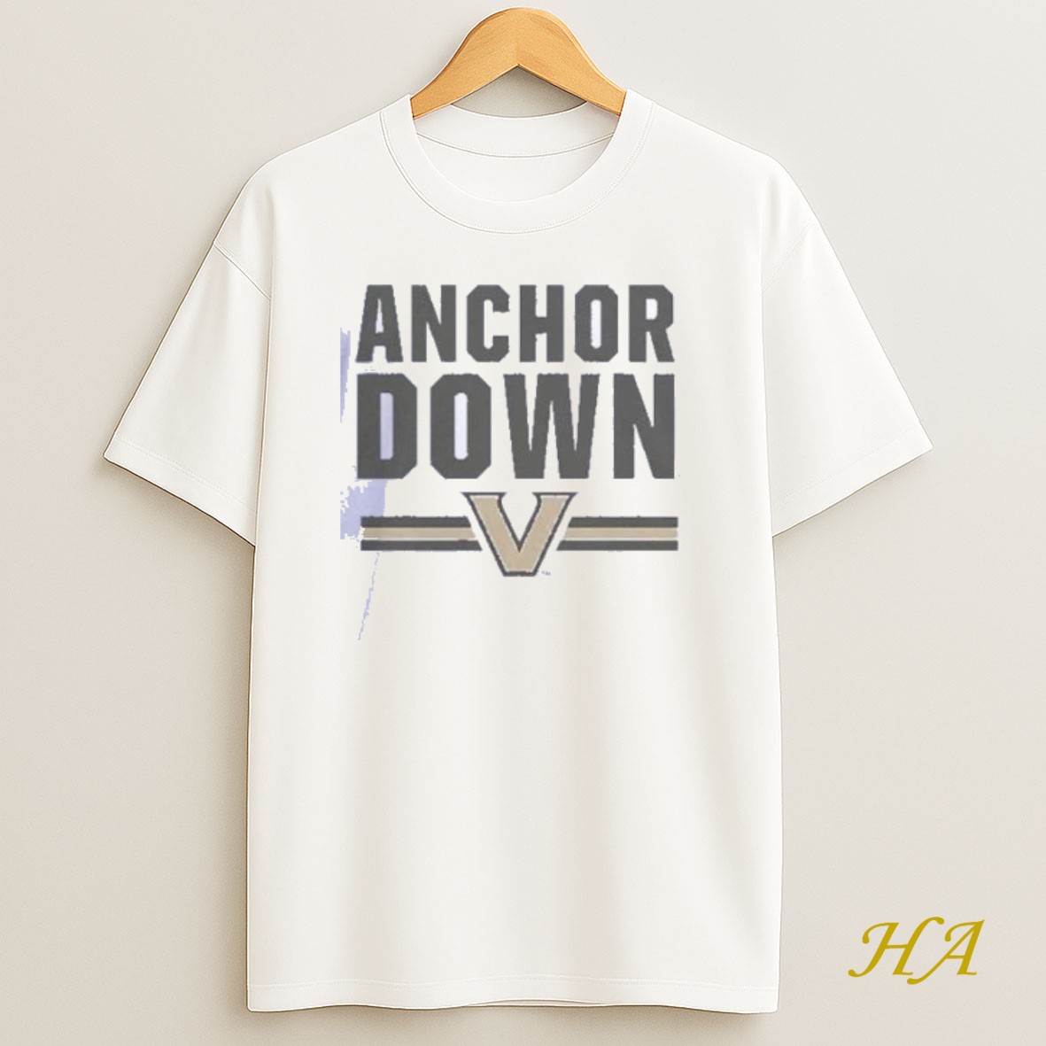 Official Vanderbilt Commodores Anchor Down Shirts Shirt