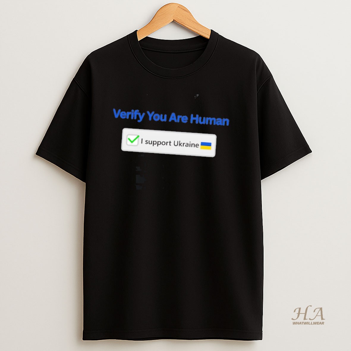 Official Verify You Are Human I Support Ukraine Shirt
