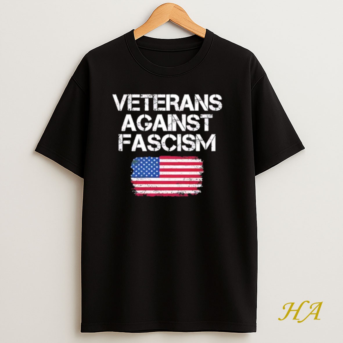Official Veterans Against Fascism American Flag Shirt