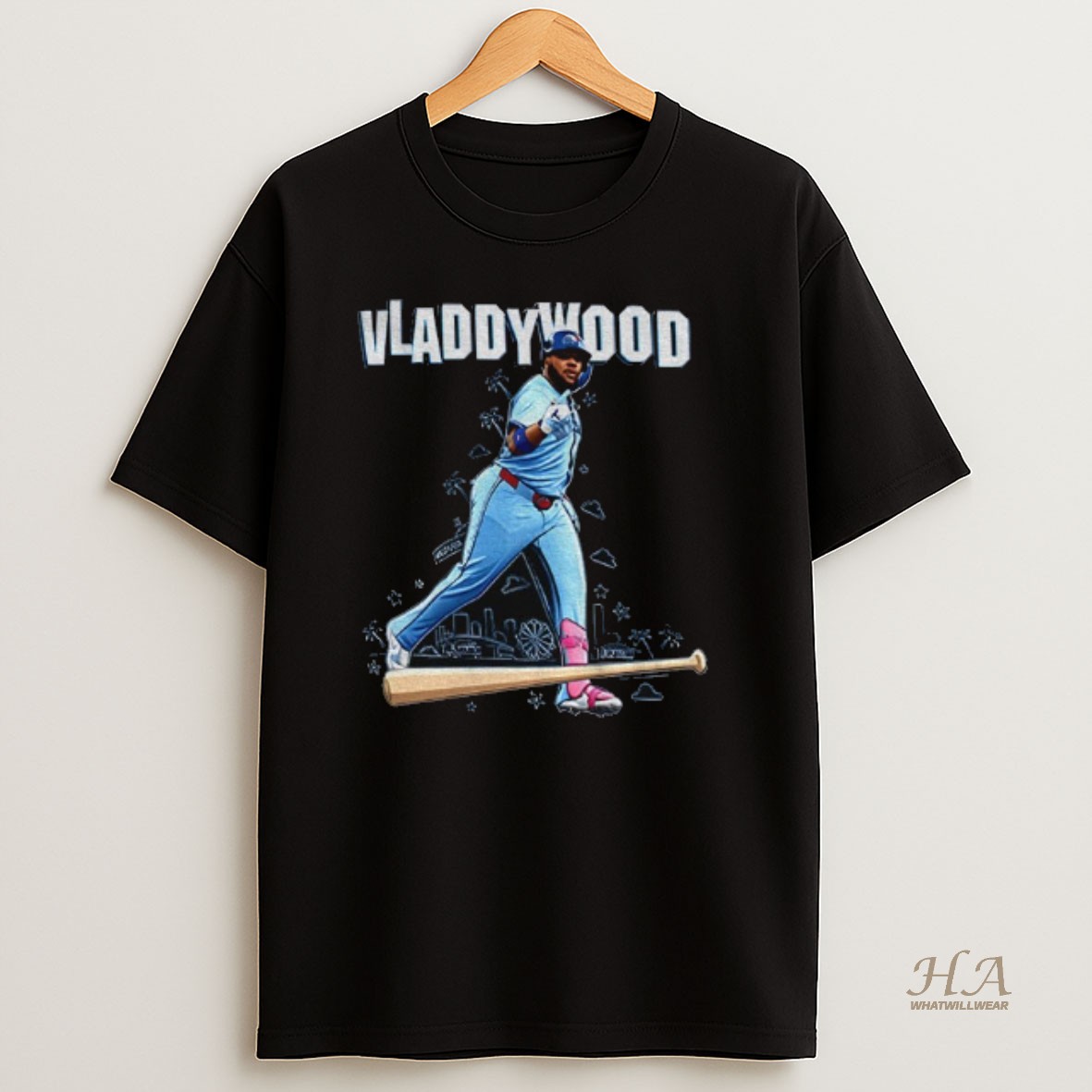 Official Vladimir Guerrero Jr Toronto Blue Jays Baseball Vladdy Wood Mlb 2025 World Series Shirt