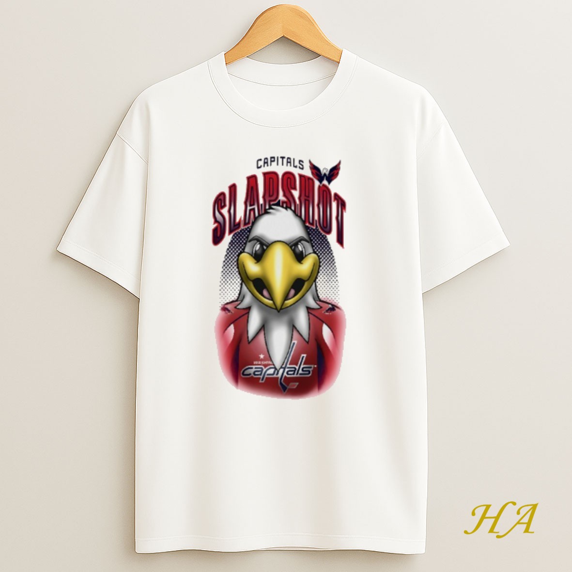 Official Washington Capitals Slapshot Mascot Highlight Shirt