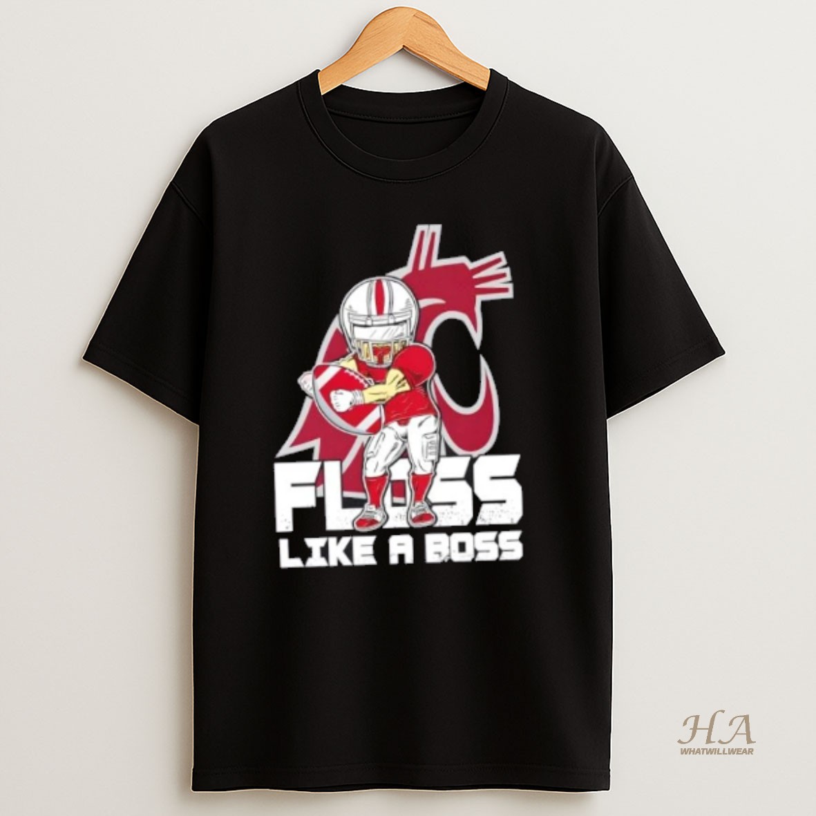Official Washington State Cougars Football Floss Like A Boss Shirt