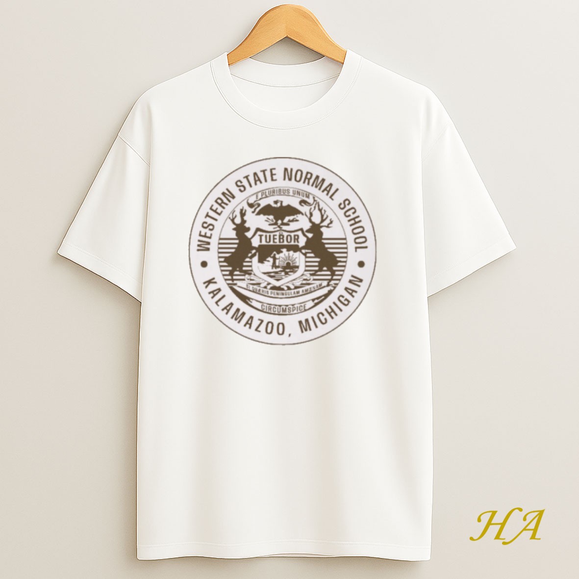 Official Western State Normal School Kalamazoo Michigan Retro 2025 T Shirt