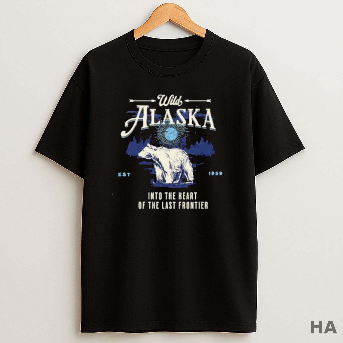 Official Wild Alaska Into The Heart Of The Last Frontier Est 1959 T Shirt