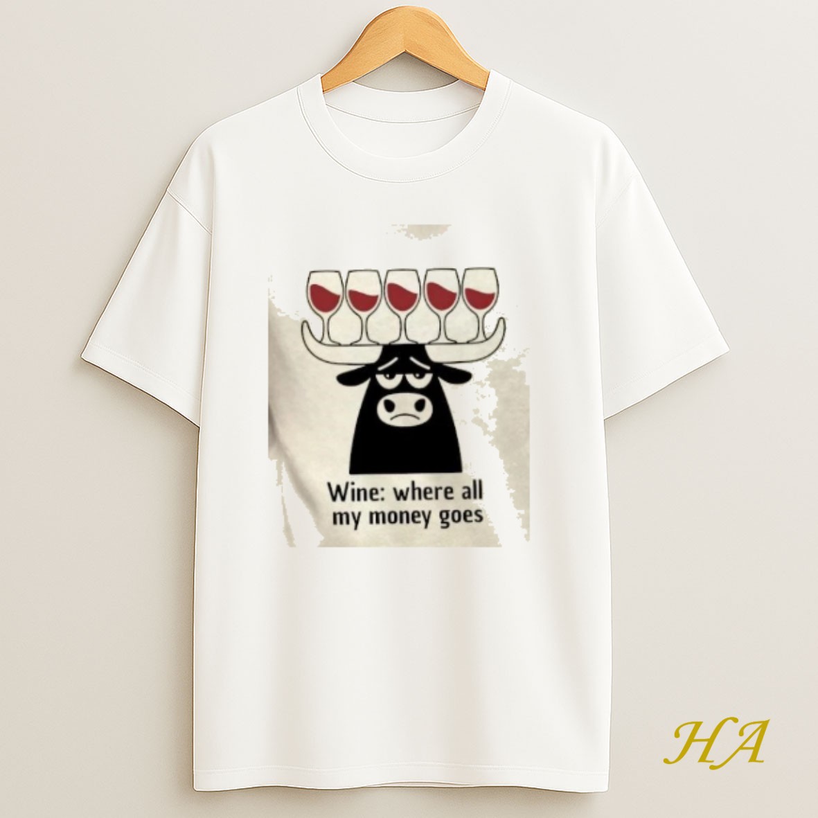 Official Wine Money Problem Where All My Money Goes T Shirt