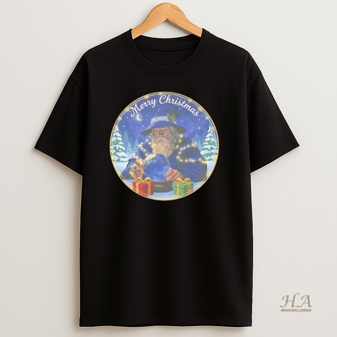 Official Wizard Merry Christmas 2025 Shirt