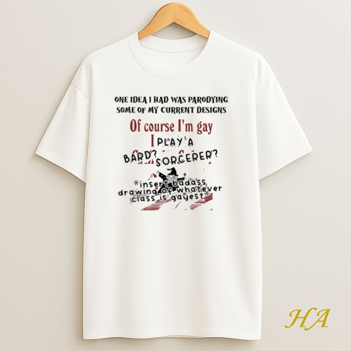 Official Wizard One Idea I Had Was Parodying Some Of My Current Designs Shirt