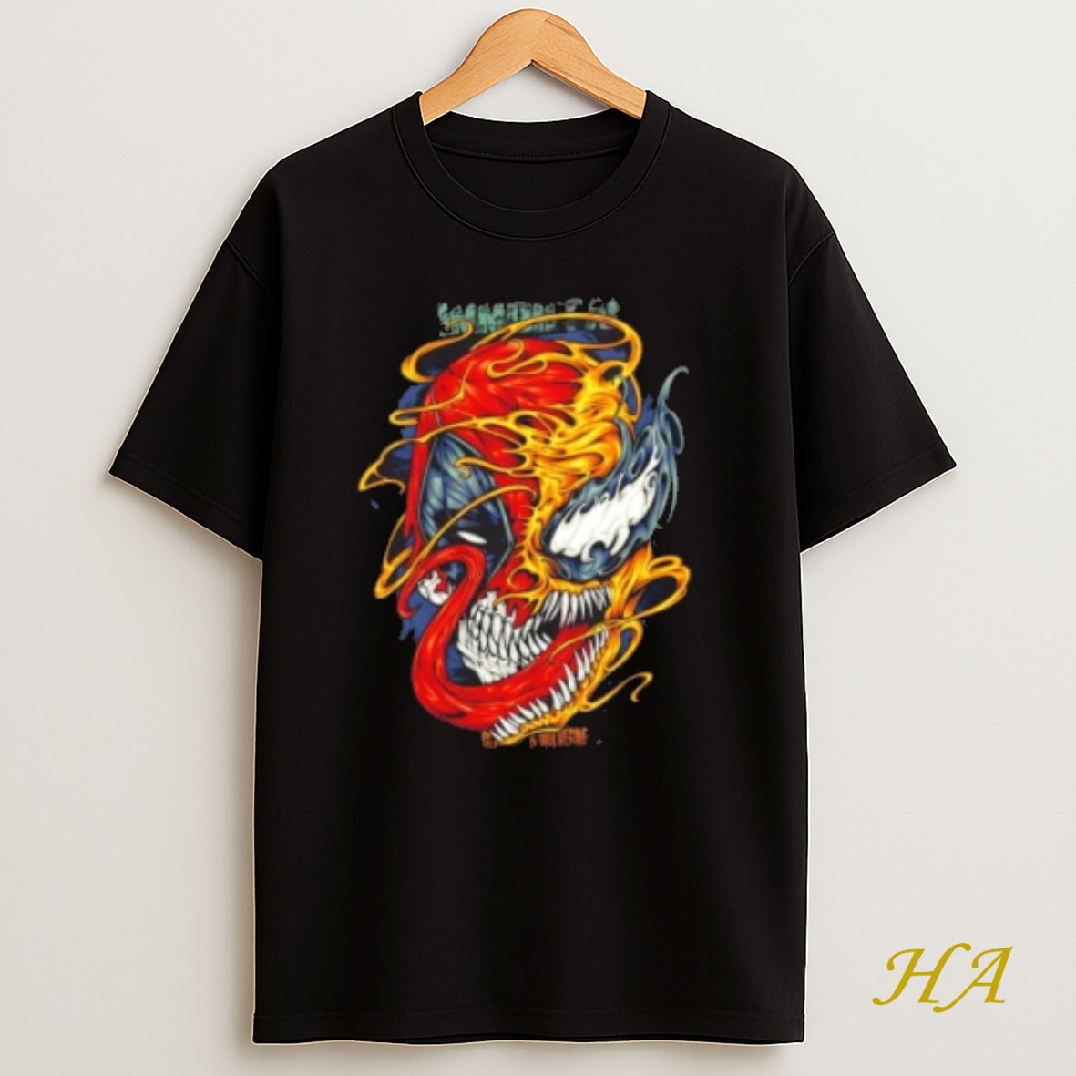 Official Wolverine Venom Mashup Halloween T Shirt