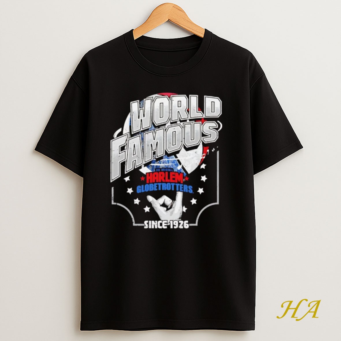 Official World Famous Harlem Globetrotters Since 1926 T Shirt