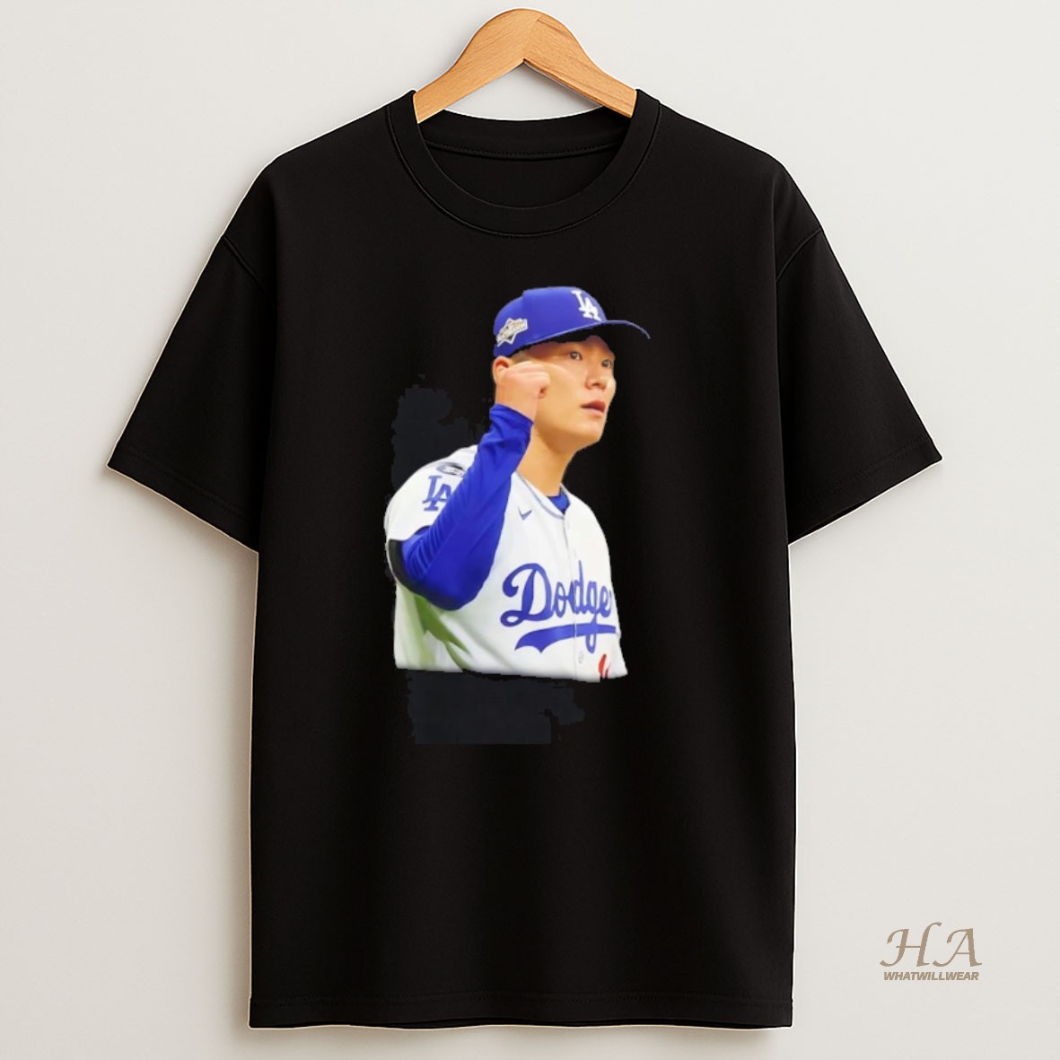 Official Yoshinobu Yamamoto Fist Raise Shirt