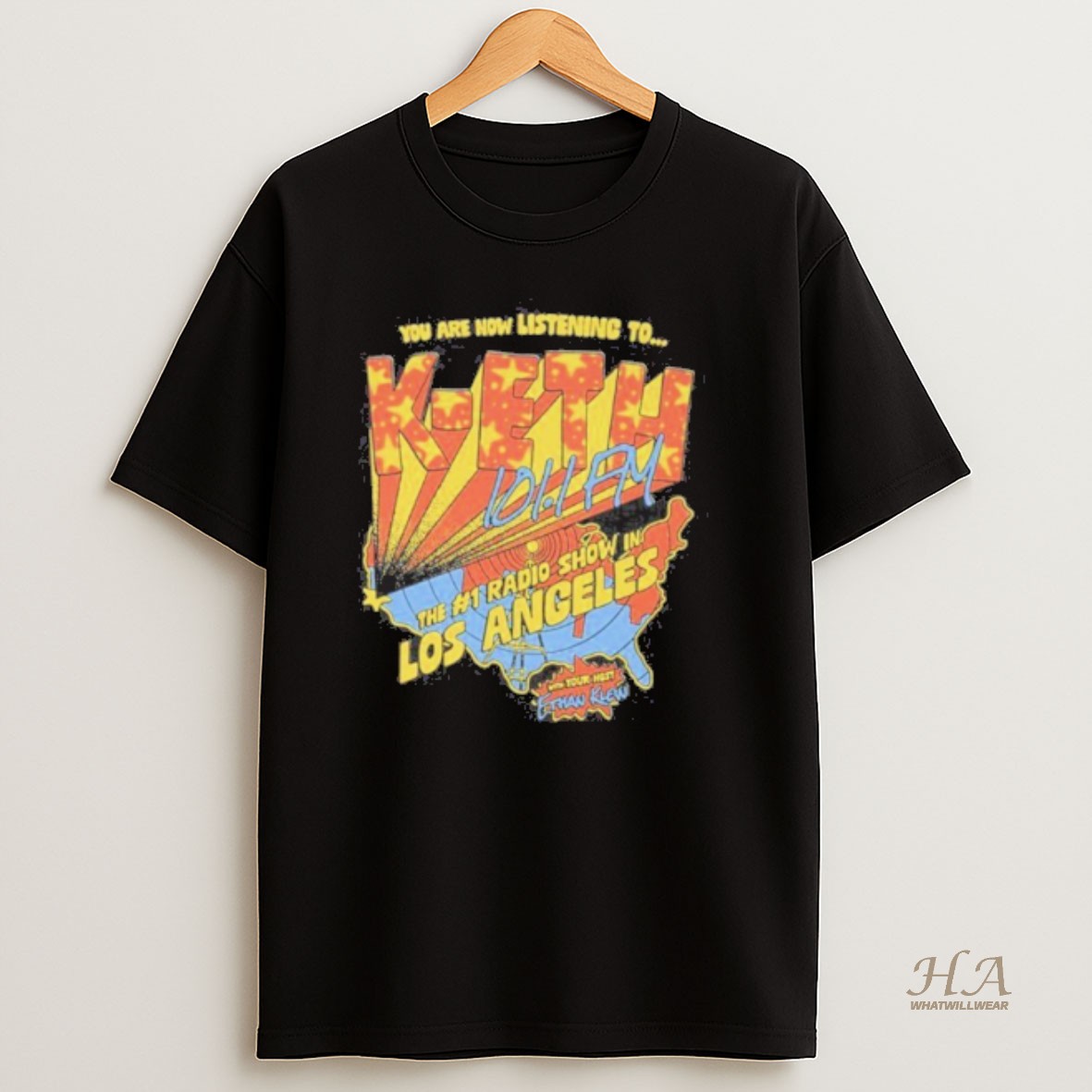 Official You Are Listening To K Eth Los Angeles T Shirt