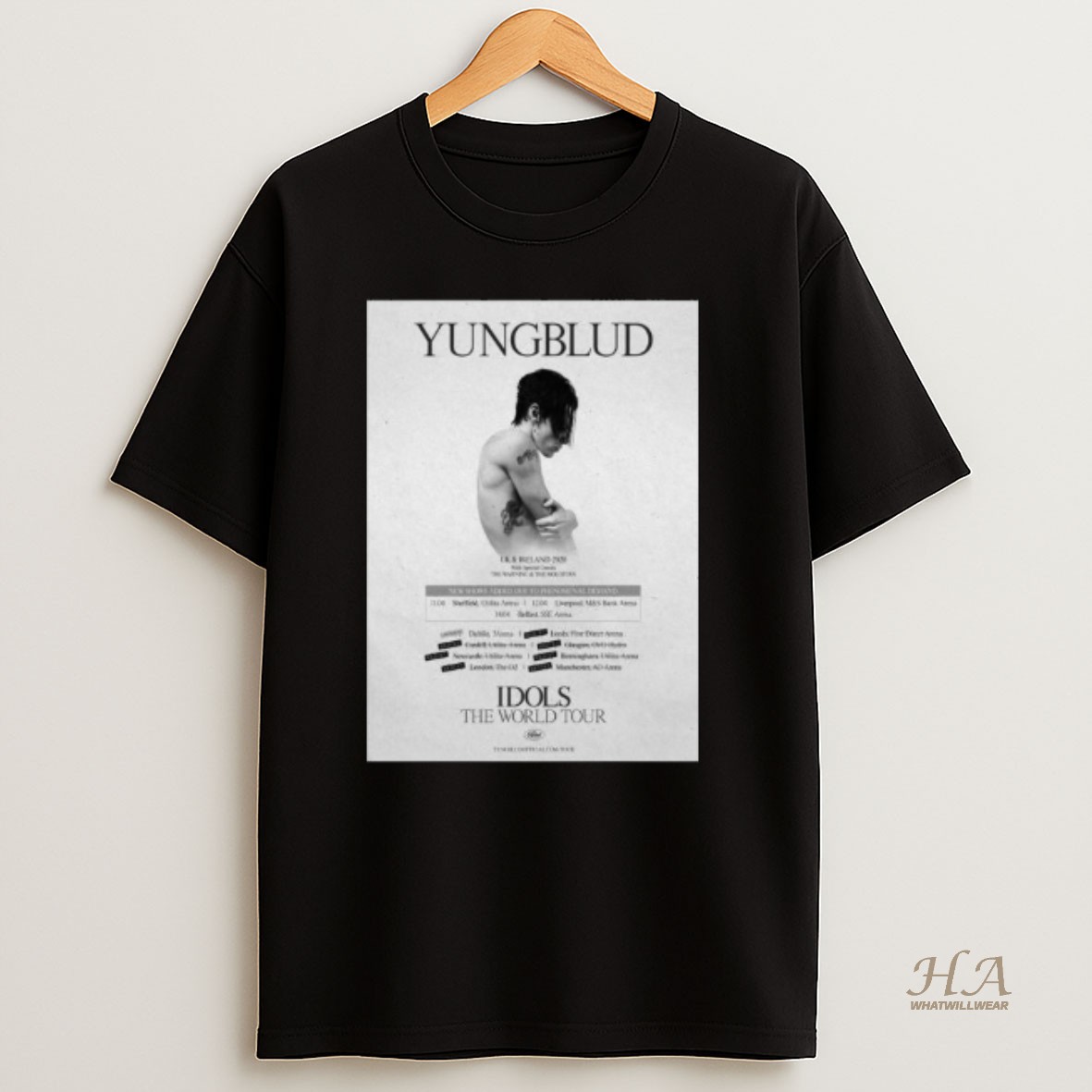 Official Yungblud And Ireland Tour 2026 Long Sleve T Shirt