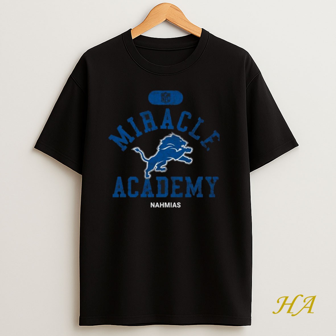 Official Detroit Lions Miracle Academy Limited Edition Tee Shirt