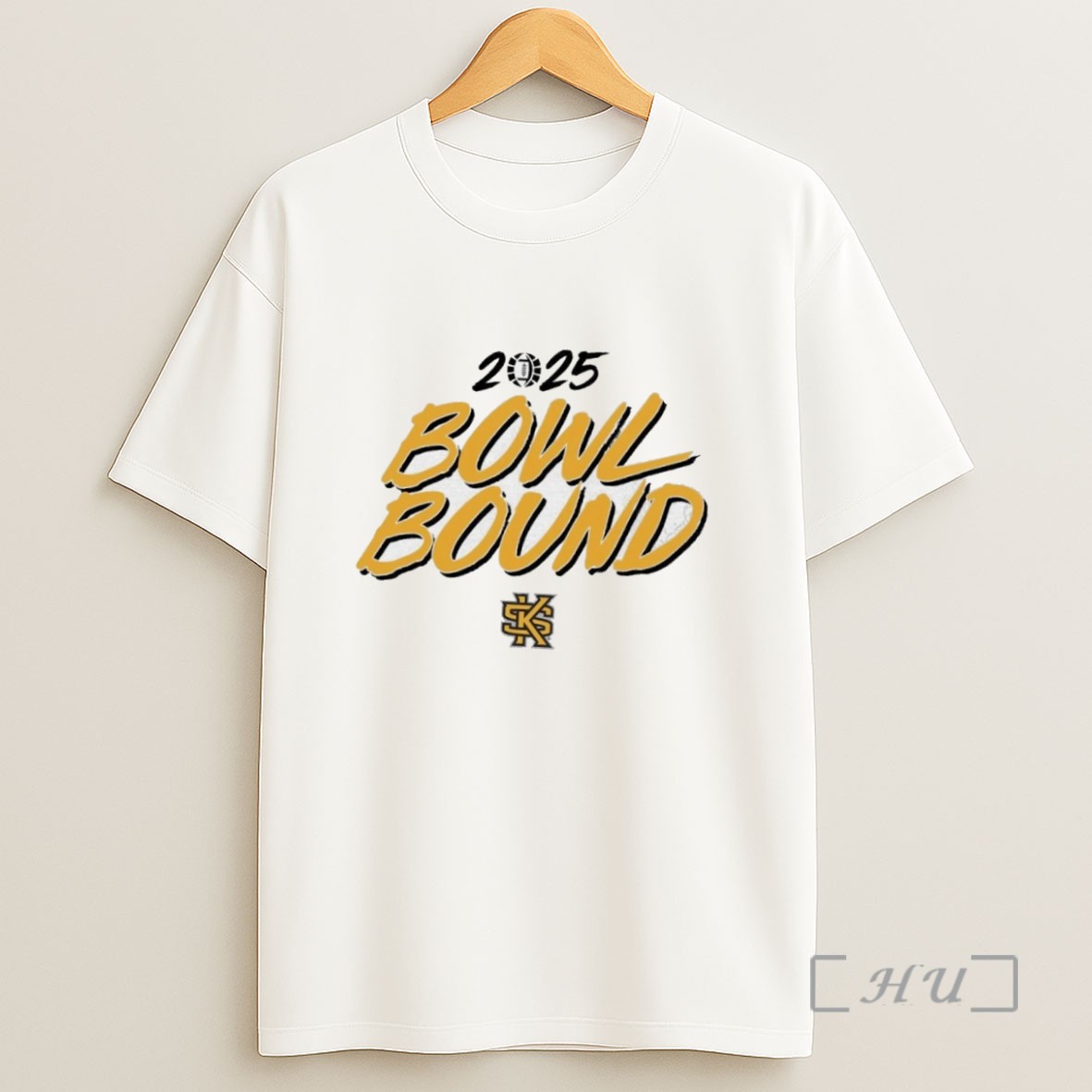 Officials 2025 Bowl Season Bound Kennesaw State Football Logo Sweatshirt Tee Shirt