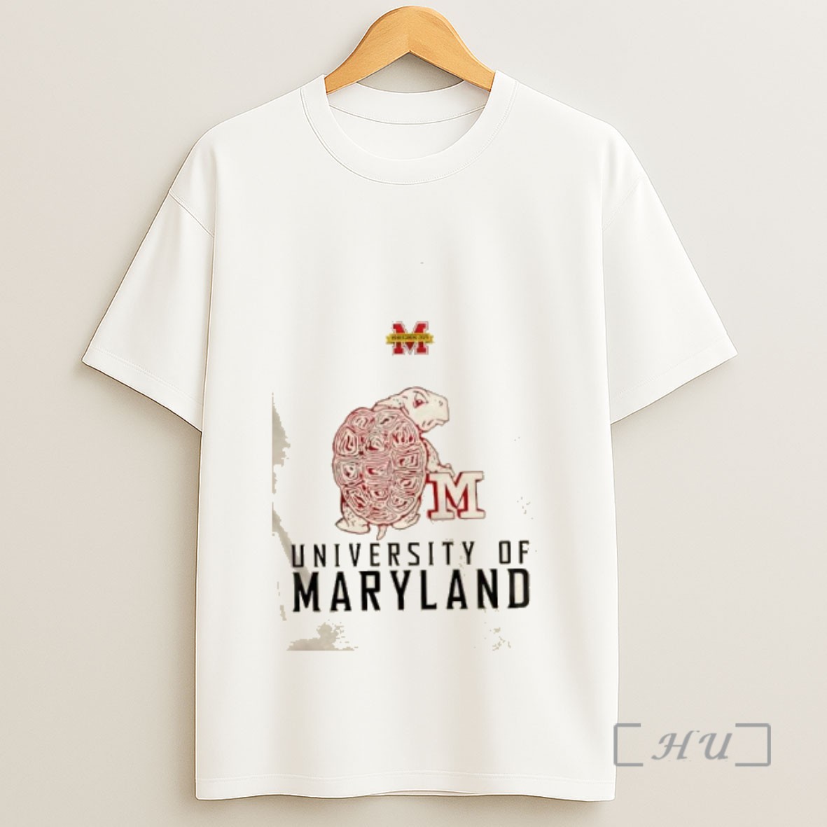 Officials 2025 Maryland Terrapins Football Homecoming 2 Sided Sweatshirt Tee Shirt