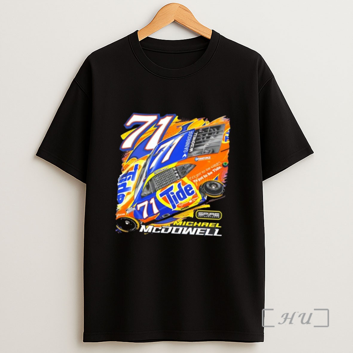 Officials 71 Michael Mcdowell Tide Spire Motorsports Sweatshirt Tee Shirt