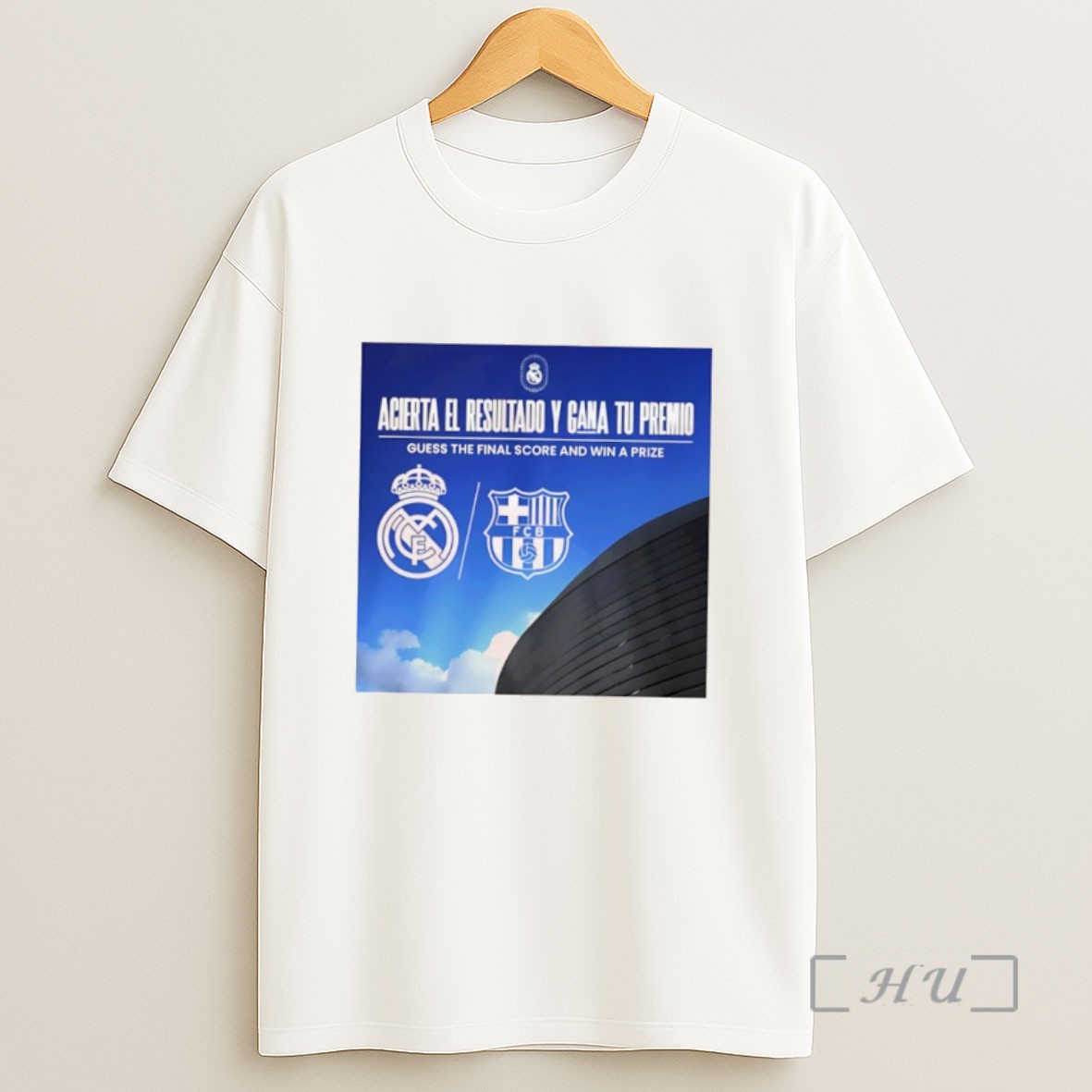 Officials Acierta El Resultado Y Gana Tu Premio Real Madrid And Fc Barcelona Sweatshirt Tee Shirt