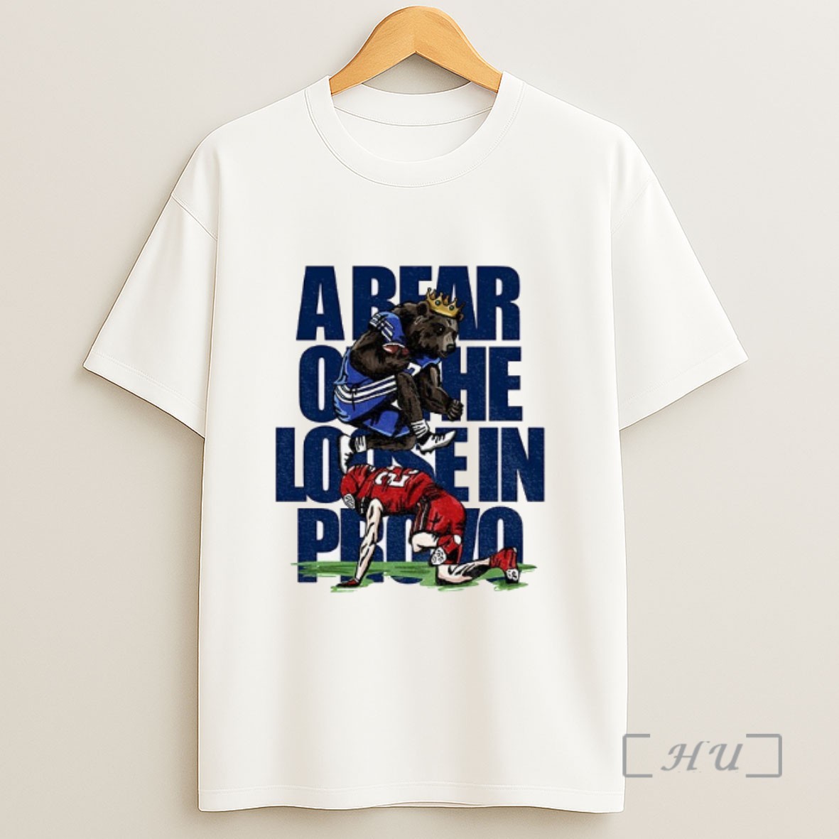 Officials Air Bear Detroit Lions Jump Over Kansas City Chief A Bear On The Loose In Provo Sweatshirt Tee Shirt