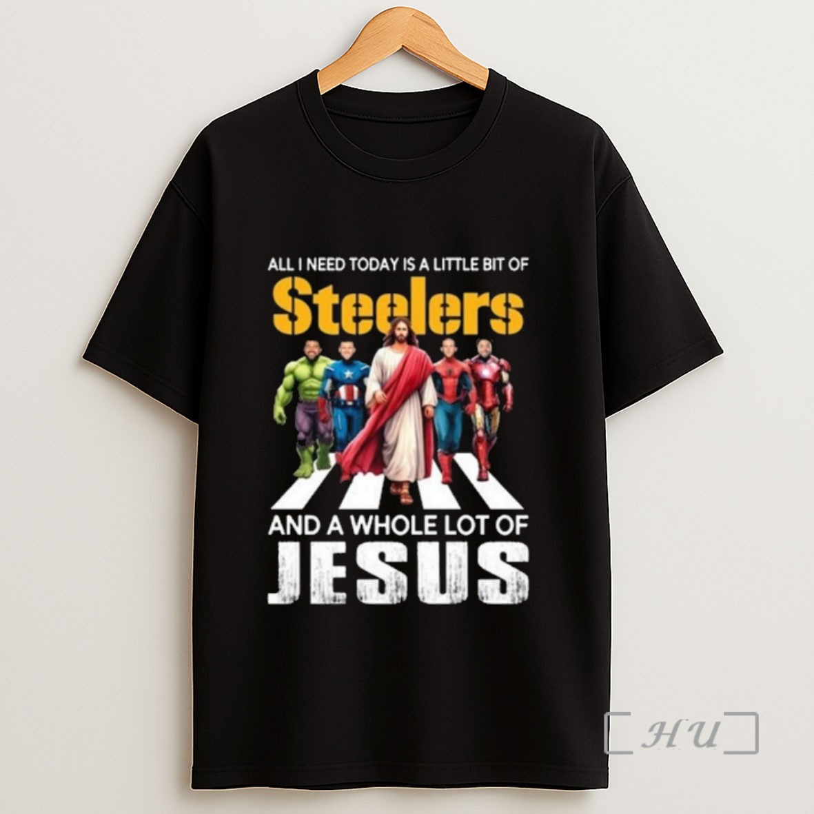 Officials All I Need Today Is A Little Bit Of Pittsburgh Steelers And A Whole Lot Of Jesus 2025 Long Sleve Sweatshirt Tee Shirt