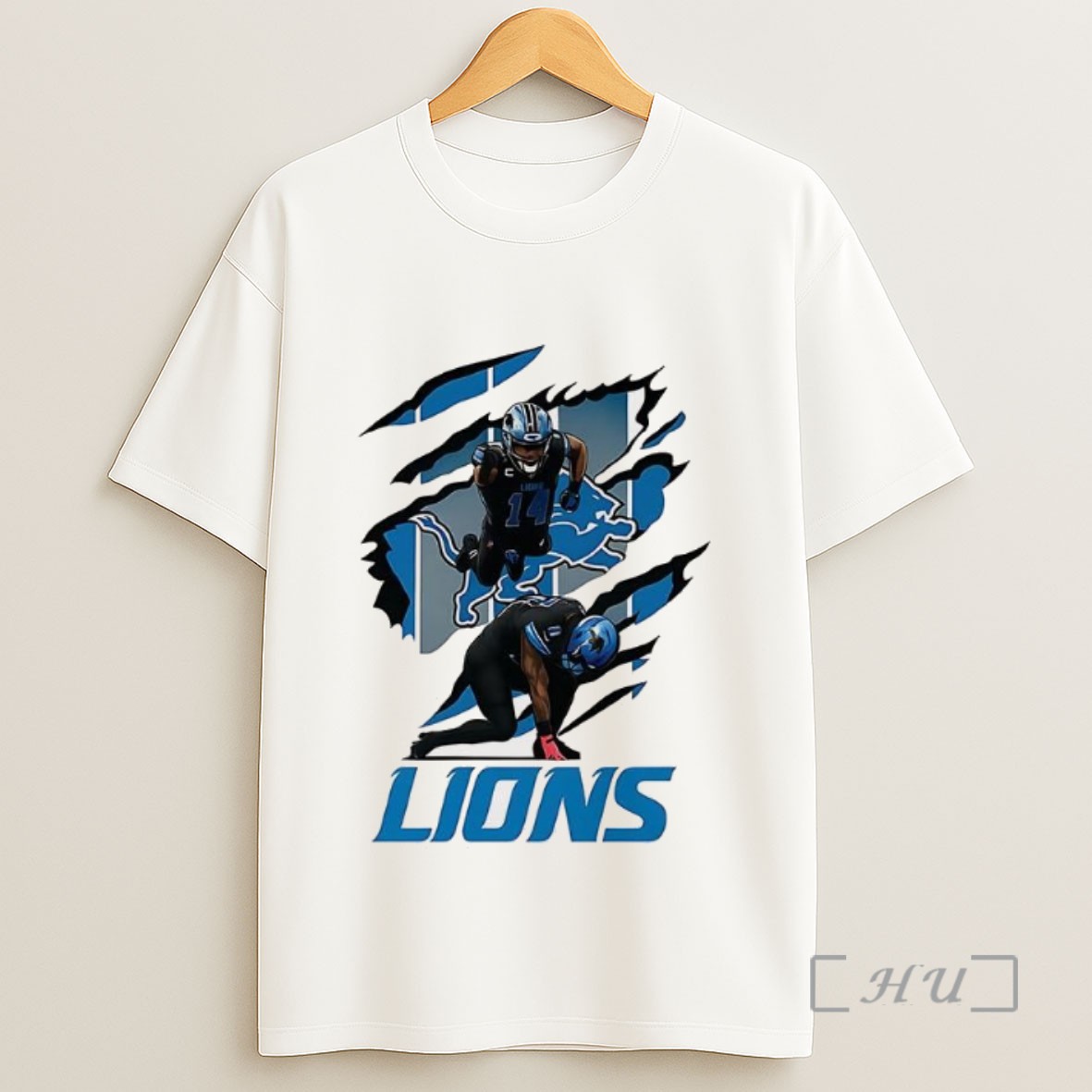 Officials Amon Ra St Brown And Jahmyr Gibbs Detroit Lions Football Celebration Scratch Sweatshirt Tee Shirt