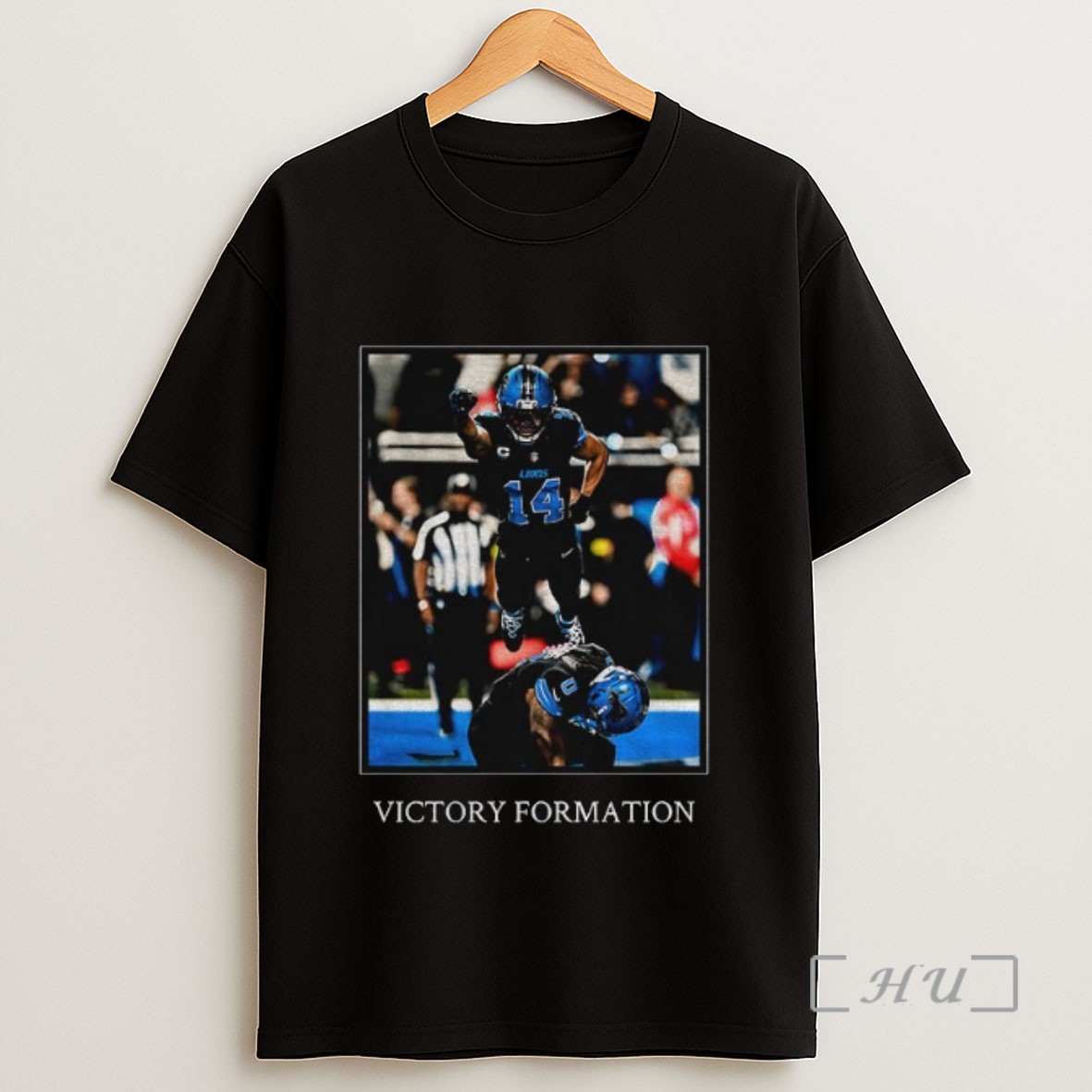 Officials Amon Ra St Brown And Jahmyr Gibbs Spider Man Photo Detroit Lions Victory Formation Sweatshirt Tee Shirt