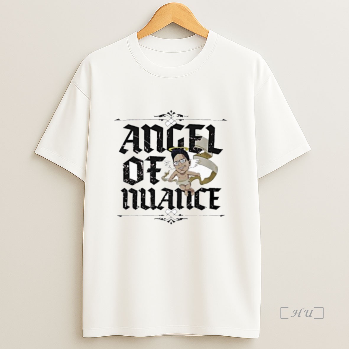Officials Angel Of Nuance Calligraphy Sweatshirt Tee Shirt