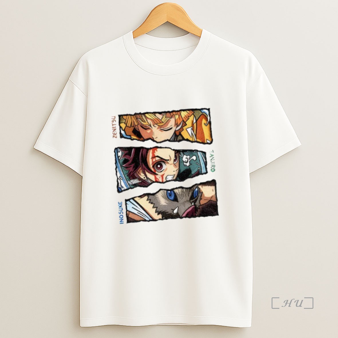 Officials Anime Demon Slayer Characters Tanjiro Zenitsu Inosuke Anime Movie 2025 Sweatshirt Tee Shirt