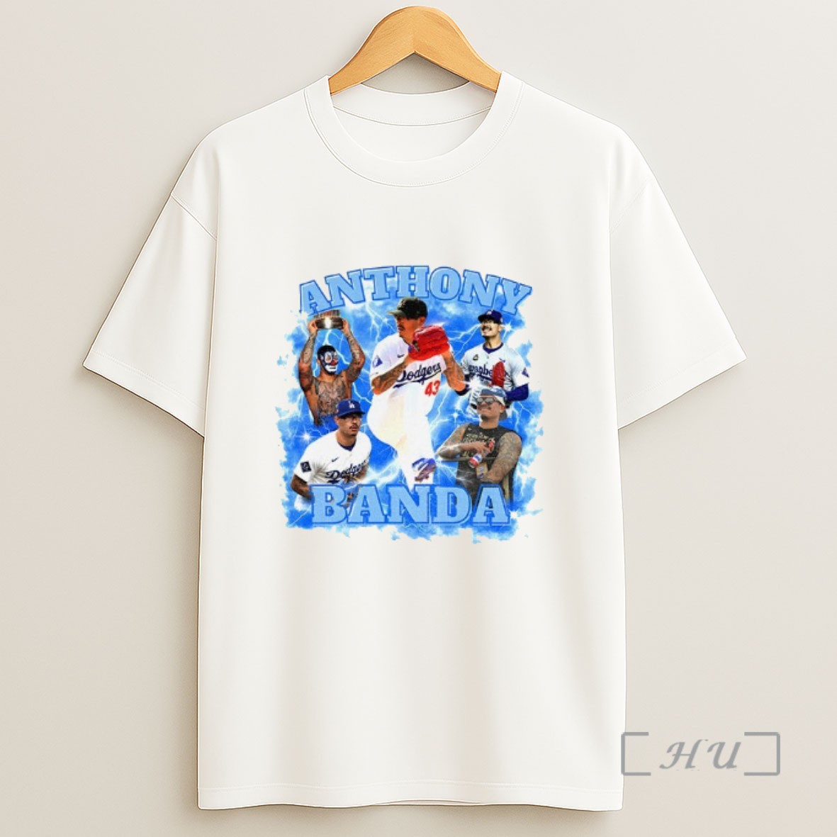 Officials Anthony Banda Los Angeles Dodgers Baseball Mlb Storm Graphic Sweatshirt Tee Shirt