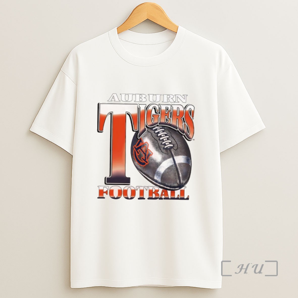 Officials Auburn Tigers Football Logo Sweatshirt Tee Shirt