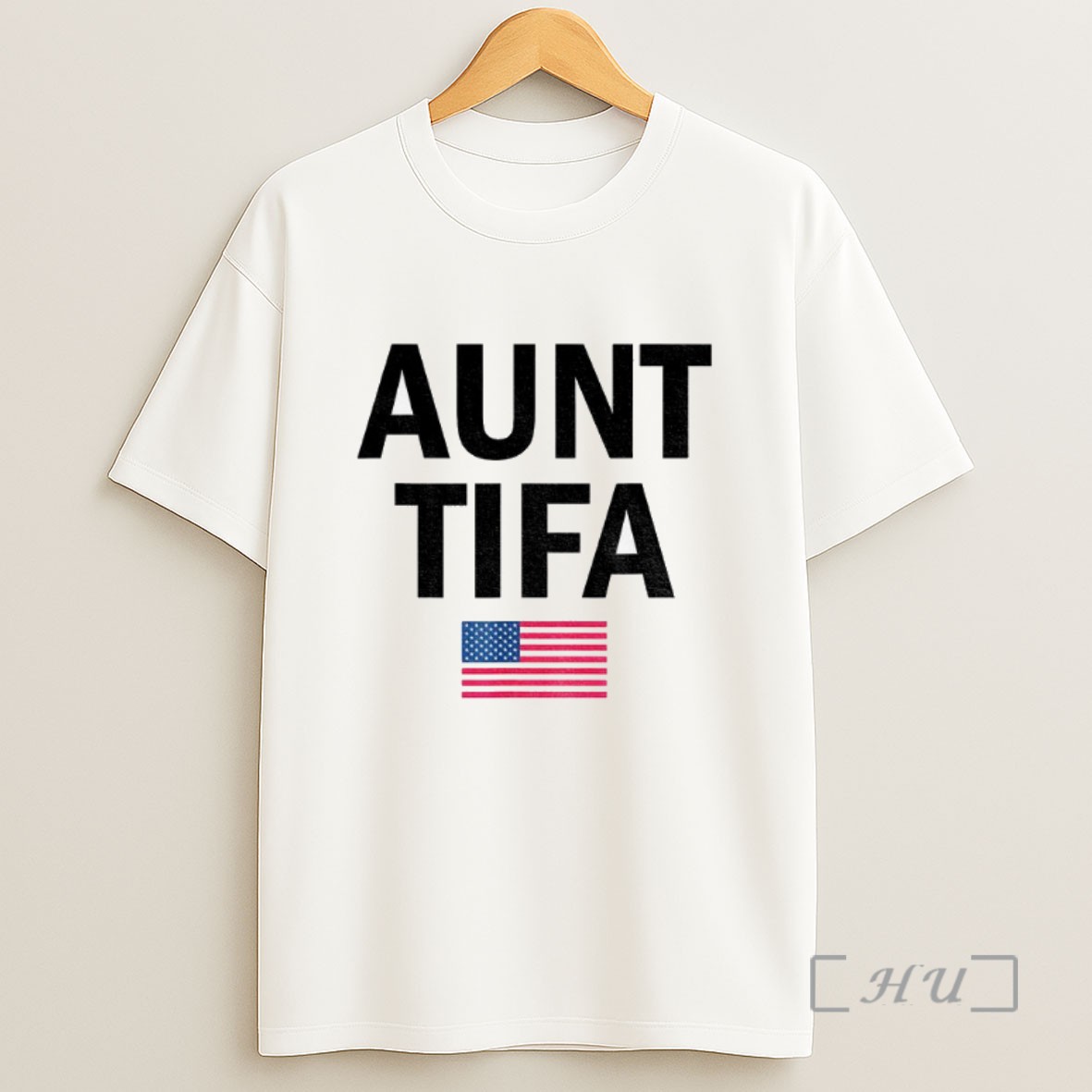 Officials Aunt Tifa Political Parody American Flag Sweatshirt Tee Shirt