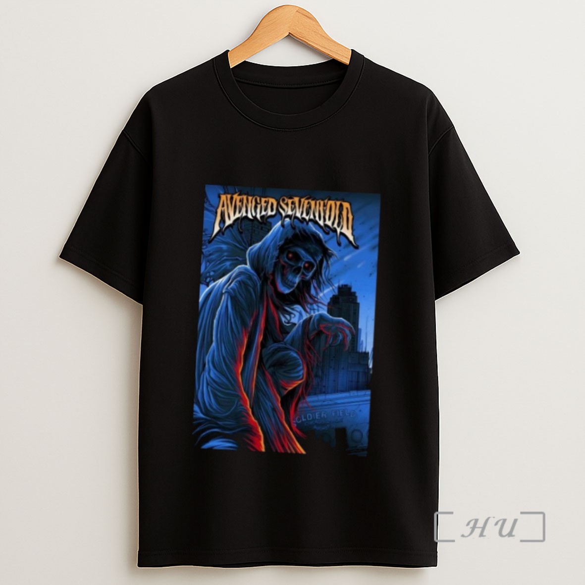 Officials Avenged Sevenfold Halloween On Oct 31 2025 Tour In Chicago Il Sweatshirt Tee Shirt