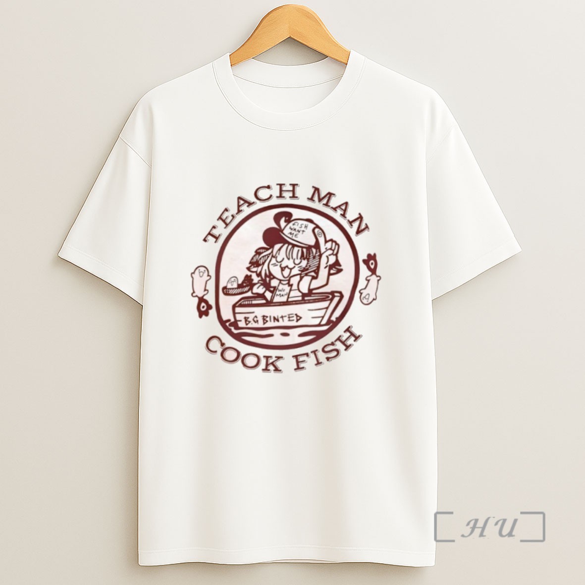 Officials Bg Binted Teach Man Cook Fish Anime Sweatshirt Tee Shirt