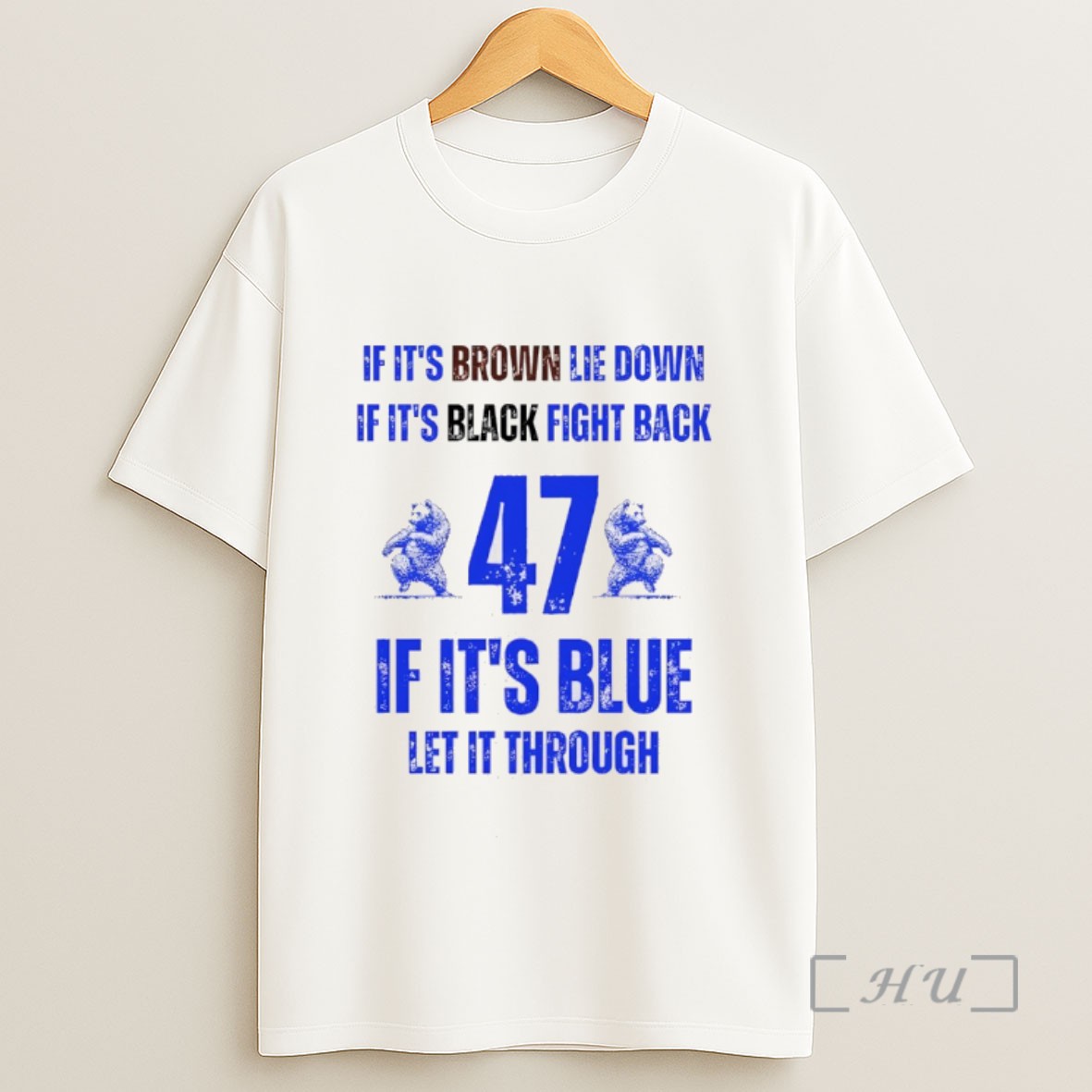 Officials Byu Cougars Football If Its Brown Lie Down If Its Black Fight Back 47 Ig Its Blue Let It Through Sweatshirt Tee Shirt
