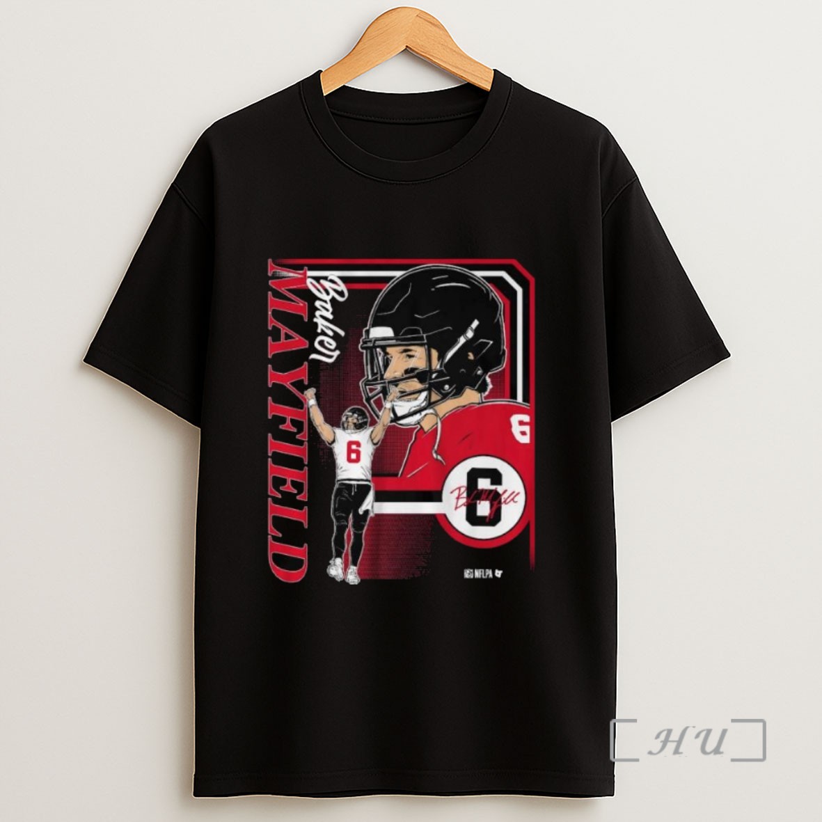 Officials Baker Mayfield Collage Frame Long Sleve Sweatshirt Tee Shirt