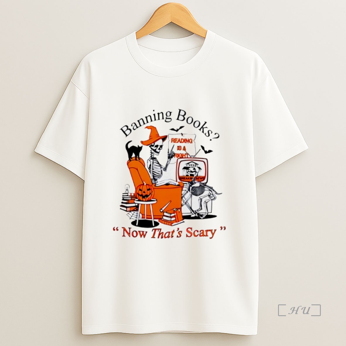 Officials Banning Books Now Thats Scary Halloween Sweatshirt Tee Shirt